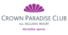 logo de crown paradise club riviera maya